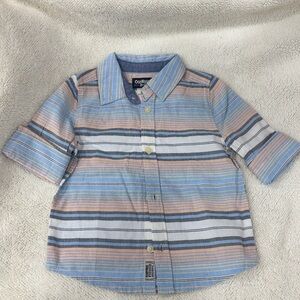 OshKosh B'gosh Multicolor Striped Button-Down Shirt